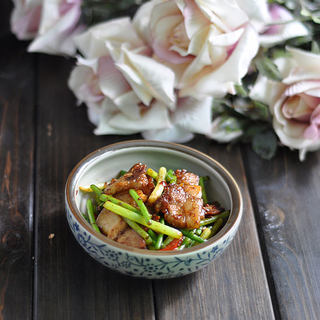 蒜苔回锅肉