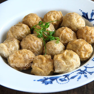 清蒸肉酿面筋
