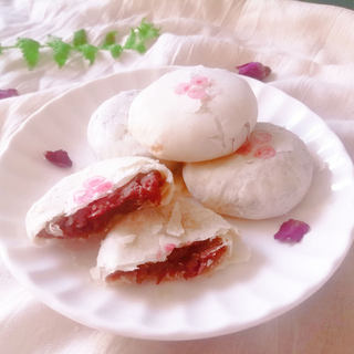 玫瑰花饼