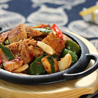 香干回锅肉