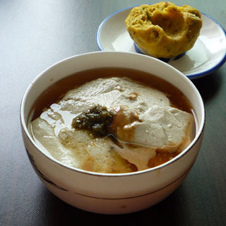 传统小吃—黑豆豆腐花