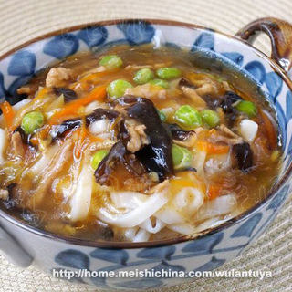 严冬里那一抹温暖。【美味家常打卤面】