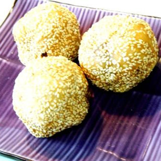 江米面炸糕和麻团儿