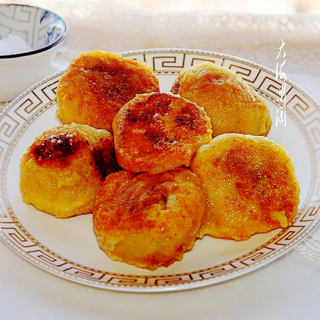 香煎粘豆包
