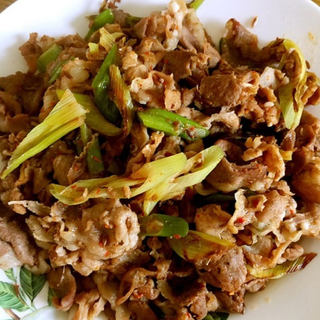 孜然葱爆羊肉
