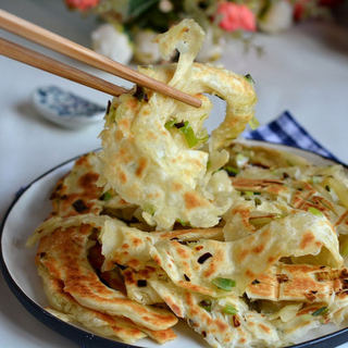 葱花手抓饼