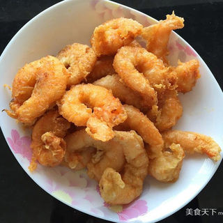 鲜美软炸虾仁