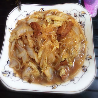 白菜猪肉炖粉条
