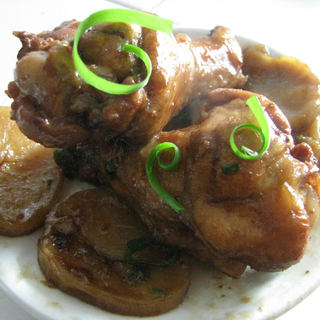 东北家常菜--土豆干炖鸡翅根