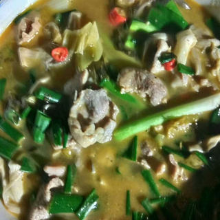 酸菜肉片