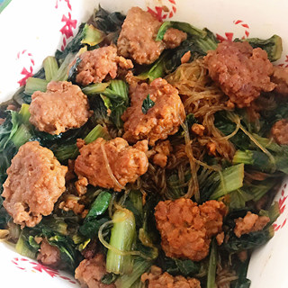 肉丸粉丝小白菜