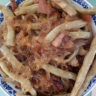 豆角炖粉条