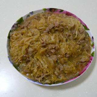 东北菜、我的家乡菜——酸菜粉