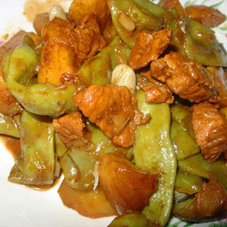 豆角土豆炖肉 东北家常菜