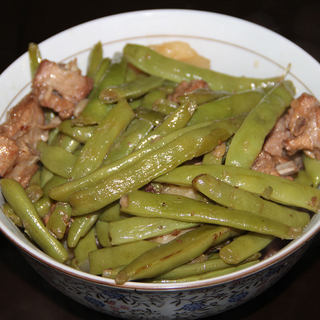东北名菜--排骨炖豆角