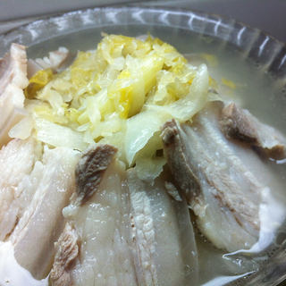 东北酸菜白肉