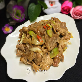 大葱爆肉片