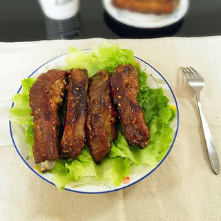 香辣孜然烤排骨