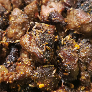 孜然羊肉粒（空气炸锅版）