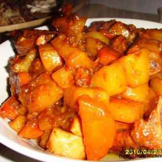 土豆红烧排骨