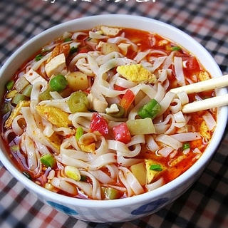 陕西岐山特色面——素臊子酸汤面