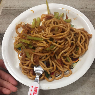 素炒拉条