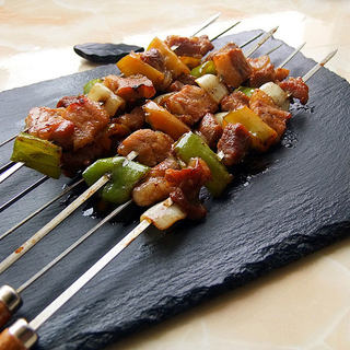 五彩蔬菜肉串