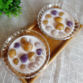 椰香三色芋圆