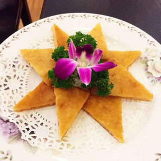 台湾小吃-月亮虾饼
