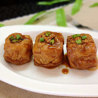 油豆腐酿肉