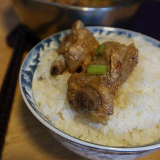 酸梅面豉蒸排骨