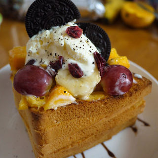 台湾最火红的蜜糖吐司！！honey toast 做法~