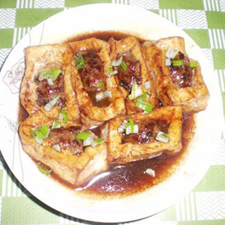 客家煎酿豆腐