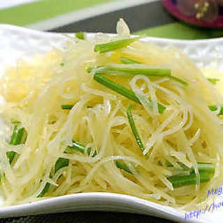 凉拌香芹土豆丝