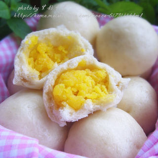 广式茶点——奶黄包