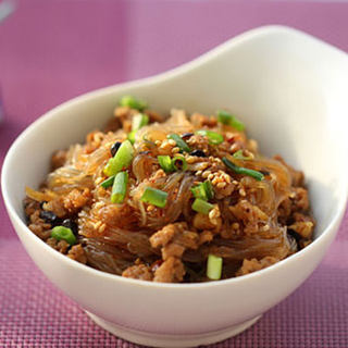 蚂蚁上树（肉末粉丝）