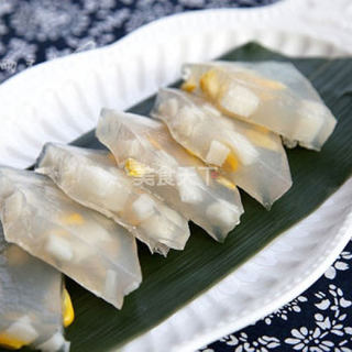 玉米山药马蹄糕