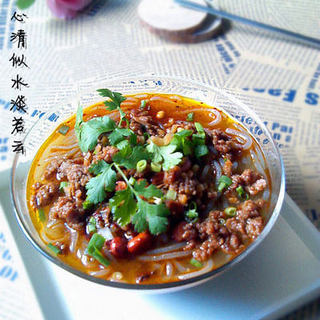 【杂酱酸辣粉】————————让麻、辣、鲜、香挑逗你的味蕾