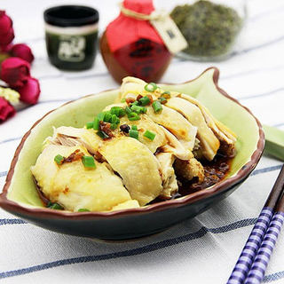 豆豉口水鸡