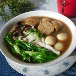 简单美味的早餐-----三鲜汤粉