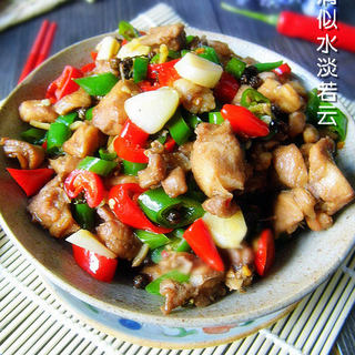 渝派江湖菜------- 尖椒兔