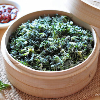 荠菜麦饭