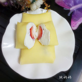 草莓班戟