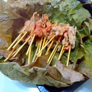 荷叶肉串