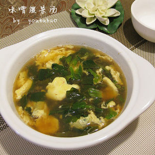 味噌菠菜汤