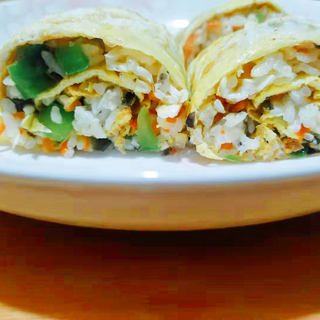 “米饭”蛋卷寿司
