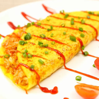 香浓芝士蛋包饭，一口下去全是满足！