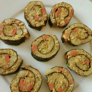 紫菜肉卷