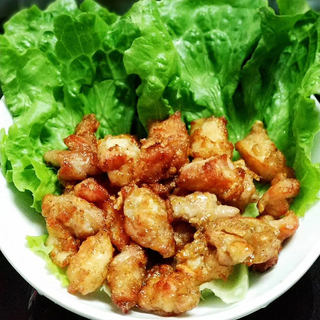 酥炸蒜香柠檬胡椒鸡