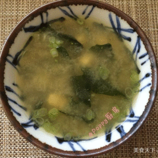 【Poppy厨房】一碗味增汤，暖心暖胃